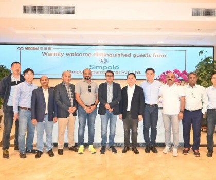 全維智造，綠領(lǐng)未來｜摩德娜攜手Simpolo打造全規(guī)格、全厚度、全表面柔性生產(chǎn)線