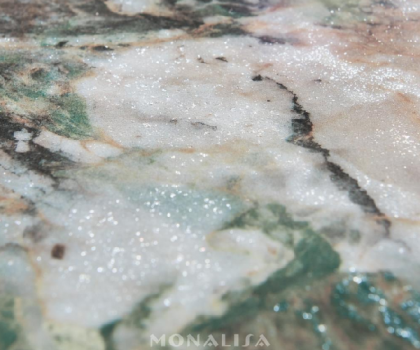 以國際領先的晶閃技術，蒙娜麗莎瓷磚七星珍巖系列再現自然極奢之美